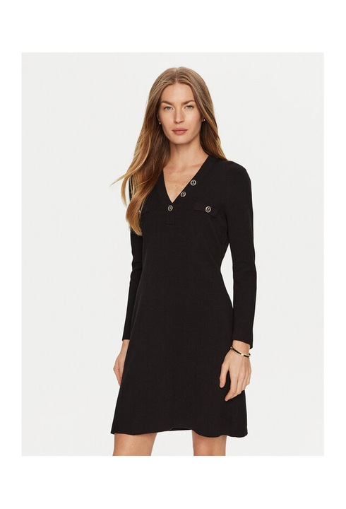 Rochie tricotata de dama Twinset, negru, fabricata din material de calitate, S INTL