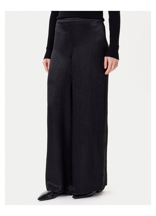 Pantaloni Palazzo Marella, model elegant, negru