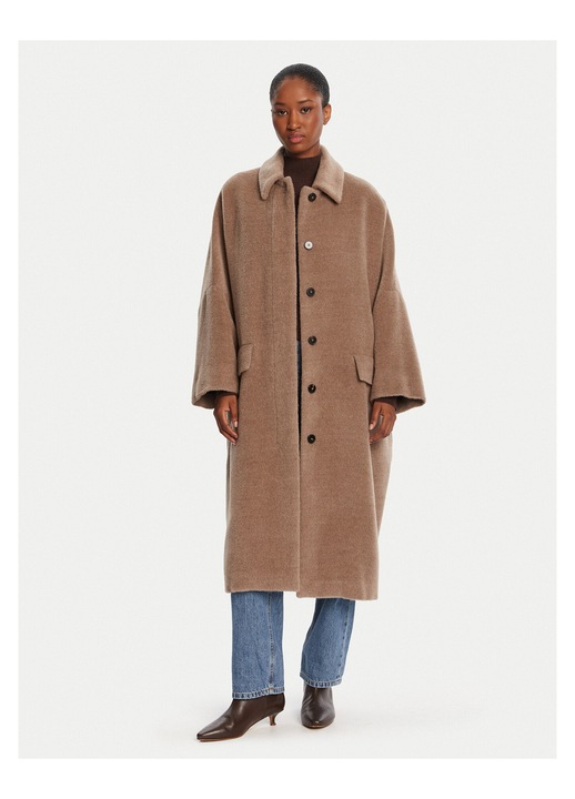 Palton dama Marella, model Turtledove, culoare bej, 42 EU
