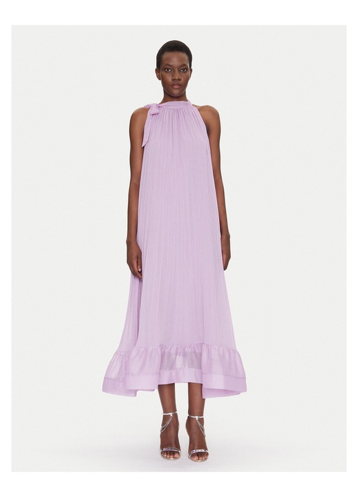 Rochie de cocktail, DIXIE, violet, fabrica usoara