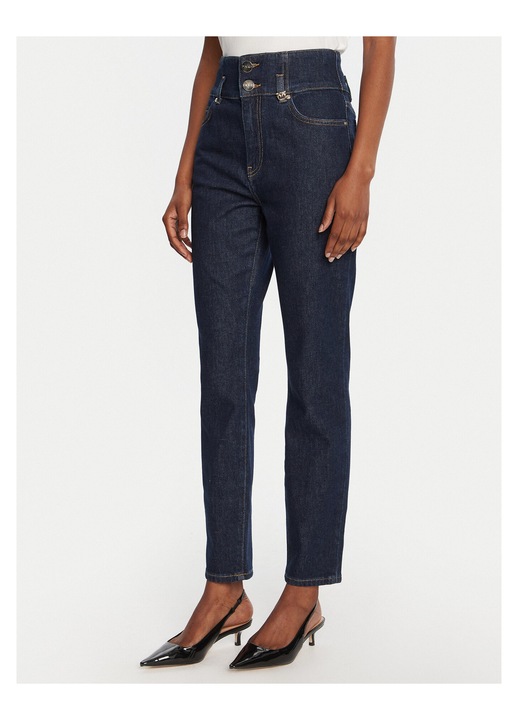 Blugi dama Pinko, slim fit, bleumarin