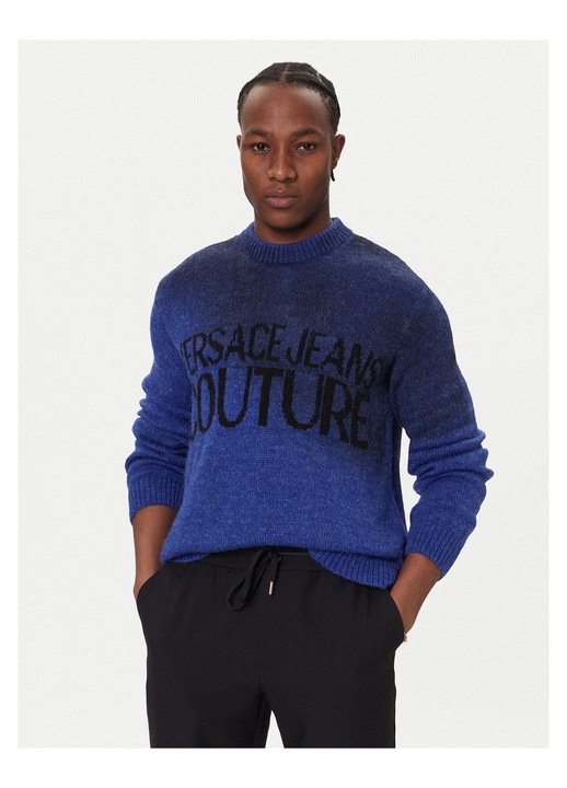 Pulover barbati Versace Jeans Couture, albastru