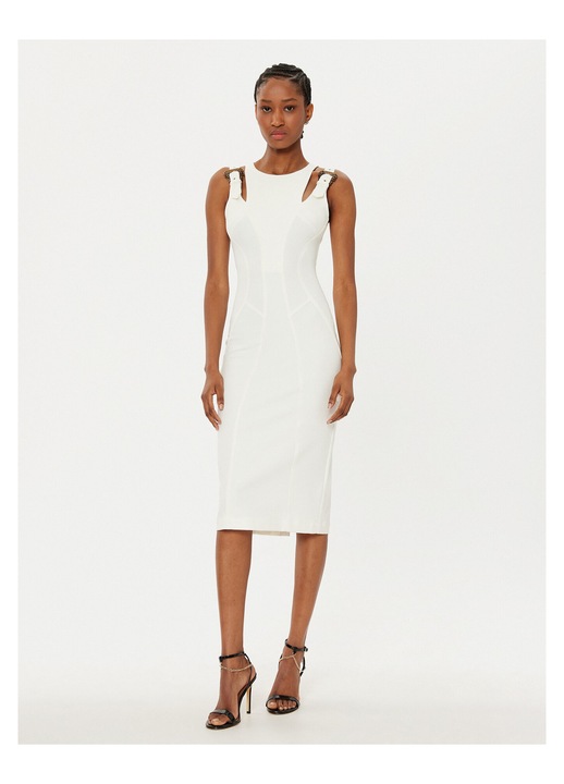 Rochie de cocktail dama Versace Jeans Couture, alb, 40 EU