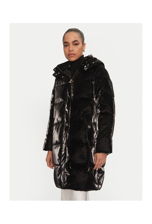 Geaca de iarna, Elisabetta Franchi, negru, dama, 44 EU