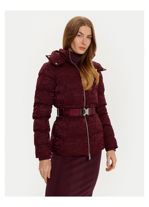 Jacheta de tranzitie pentru femei Elisabetta Franchi, bordeaux, 40 EU