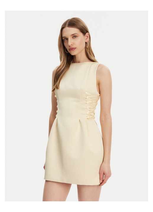 Rochie de cocktail, Elisabetta Franchi, galben