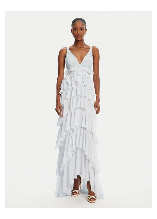 Rochie de cocktail dama Elisabetta Franchi, alba