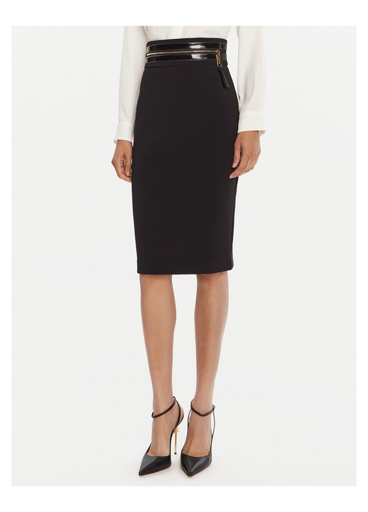 Fusta creion de dama Elisabetta Franchi, negru