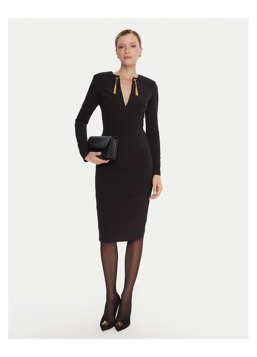 Rochie de cocktail dama, Elisabetta Franchi, negru