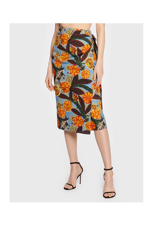 Fusta midi dama Weekend Max Mara, colorata, 40 EU