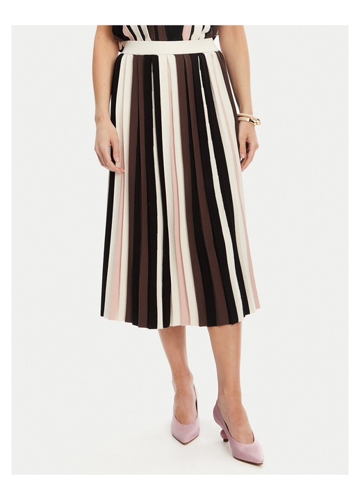 Fusta plisata, Weekend Max Mara, maro, femei