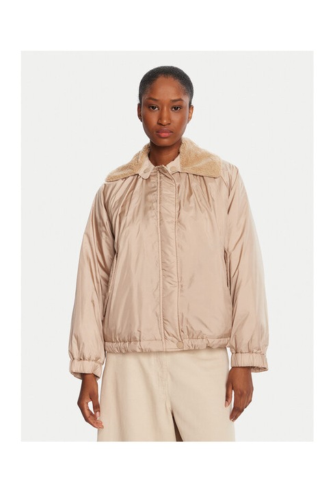 Jacheta de tranzitie pentru femei Weekend Max Mara, bej, verde, 42 EU