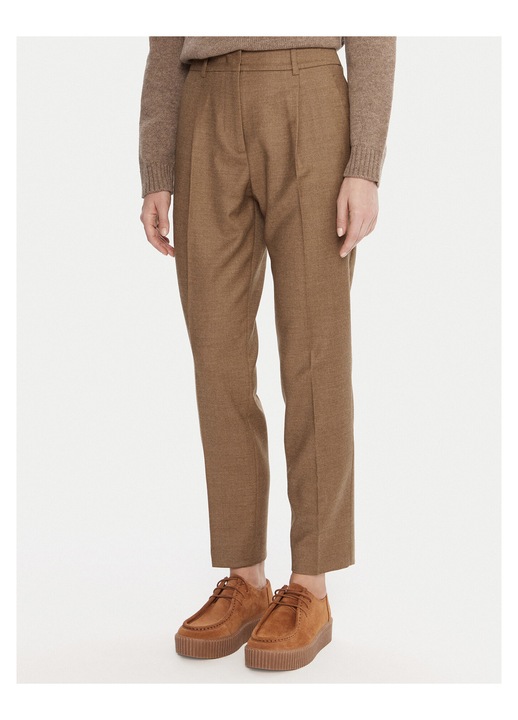 Pantaloni pentru dama Weekend Max Mara, maro