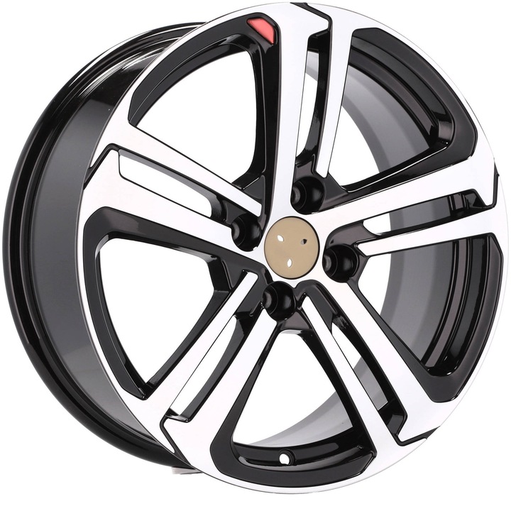 Set 4 Jante Aliaj RacingLine 16" 4x108 pentru Peugeot 1007 2008 207 208 301 307 3008 5008 Partner e-2008