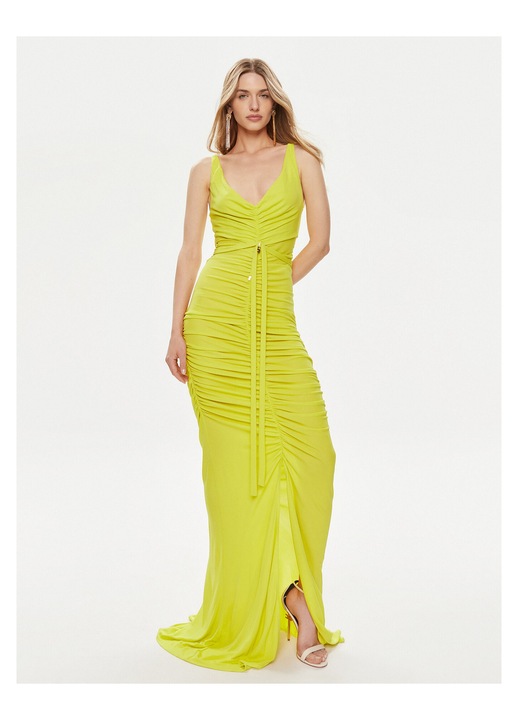 Rochie de seara, Elisabetta Franchi, verde
