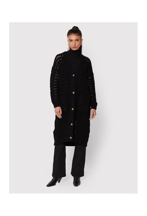 Cardigan dama Pinko, negru, moale