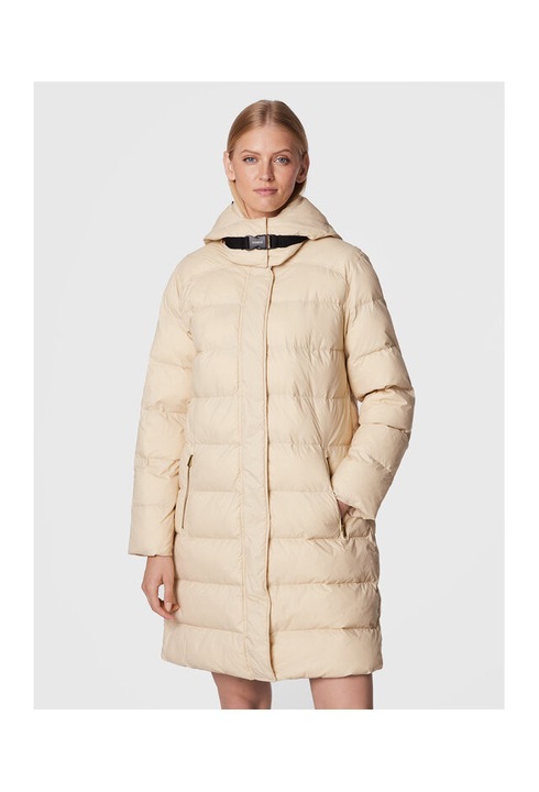 Geaca de iarna dama Pinko, bej, material calduros, L INTL