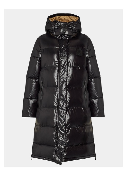 Geaca de iarna pentru femei, invicta, Poliamida, 2XL INTL, Negru, 2XL INTL