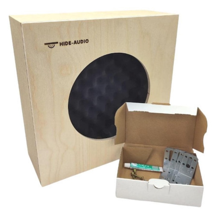 HIDE-AUDIO JBL B-6IC hangszóró burkolat, 330x330x127 mm, mennyezeti/fali rögzítés, 2 darabos készlet