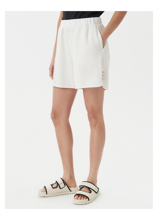 Pantaloni scurti pentru dama Liu Jo, ecru