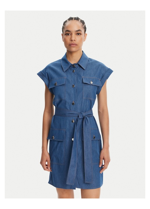 Rochie din denim pentru femei Liu Jo, albastru