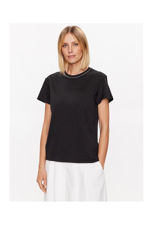 Tricou dama Fabiana Filippi, negru, 40 EU