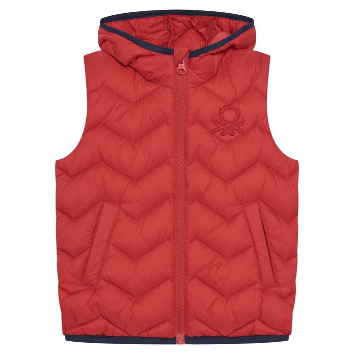 Vesta baieti United Colors of Benetton, rosu