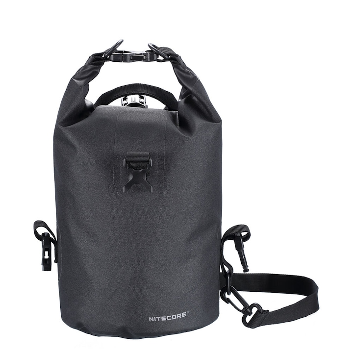 Geanta impermeabila Nitecore WDB05, 5 litri, negru, protectie la ploaie, stropi, zapada