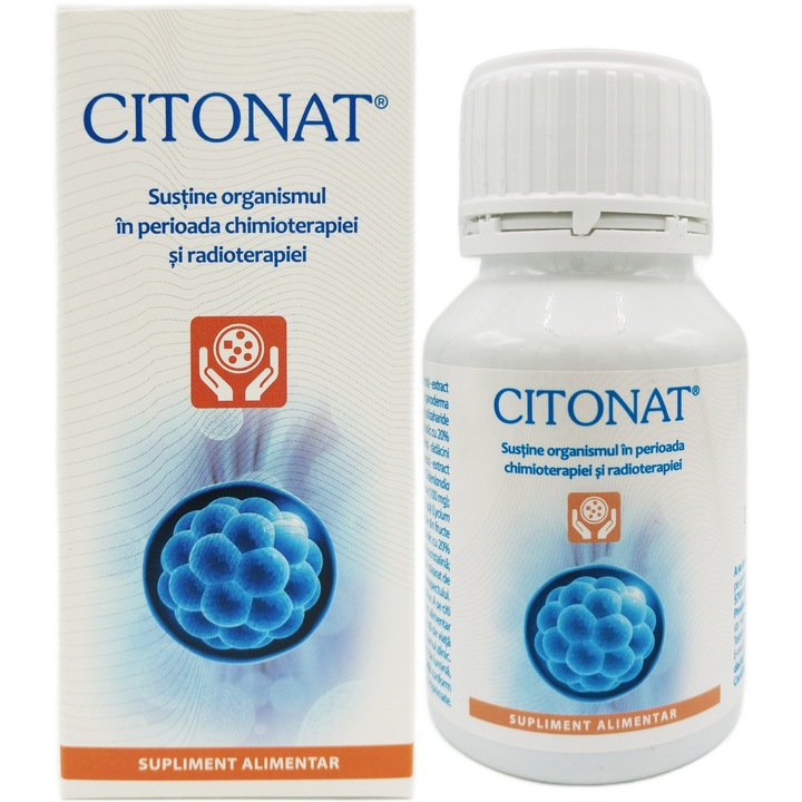 Citonat formula 9plante, sustine organismul in perioada chimioterapiei si radioterapiei, 150cp, Laboratoarele Dacia Plant