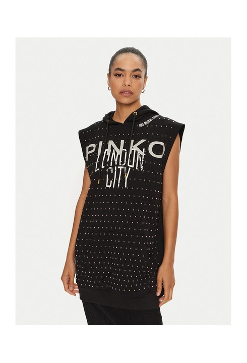 Bluza dama, Pinko, fara maneci, negru, S INTL