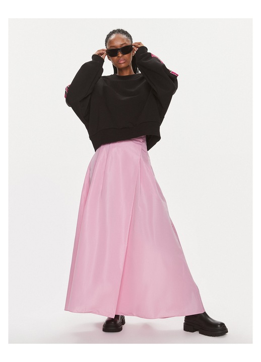 Fusta trapezoidala de dama Pinko, roz, 40 EU