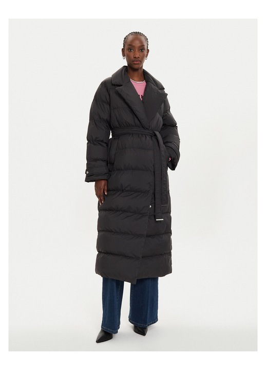 Geaca de iarna femei, pinko, Negruefqwf, Negru