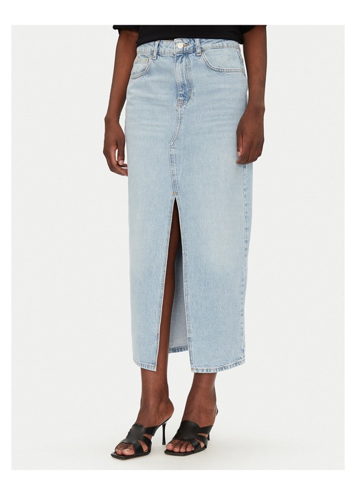 Fusta Liu Jo, model UA5188, denim albastru, 32 EU