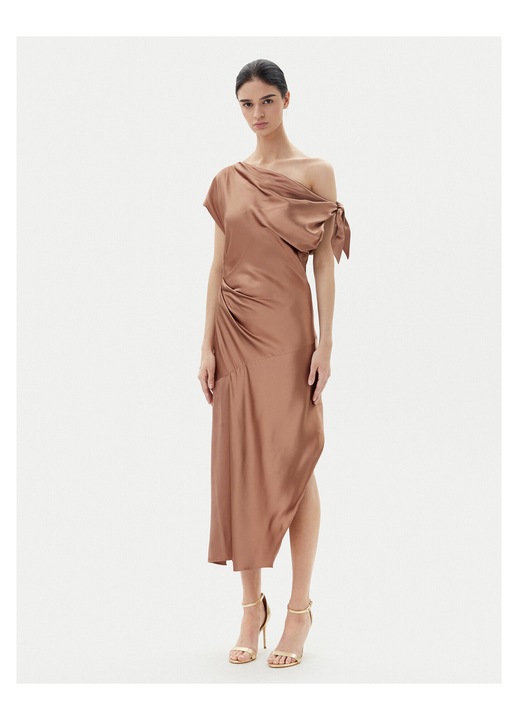 Rochie de cocktail dama Pinko, maro