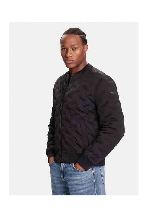 Geaca de tranzitie, Geox, negru, barbati