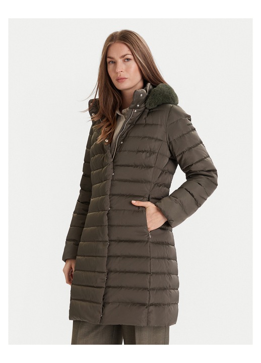 Geaca de puf dama Geox, verde, 52 EU