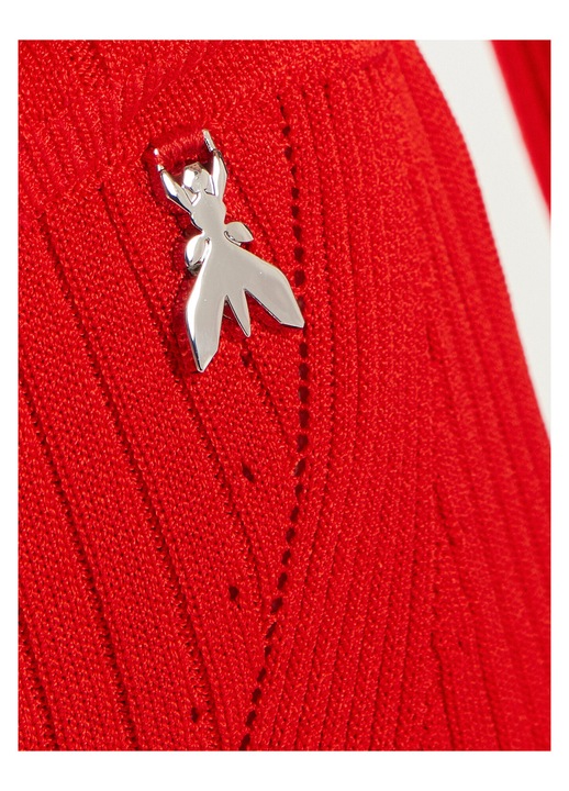 Fusta Patrizia Pepe, model 8G0423 K9J5, culoare rosie