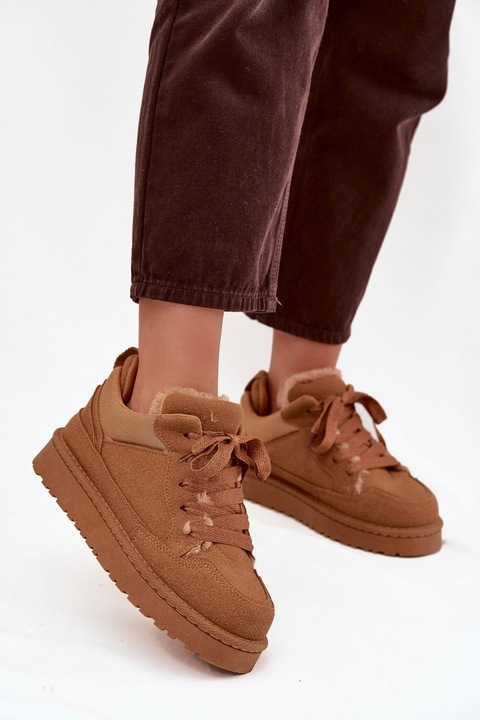 Sneakers dama, Maro camel