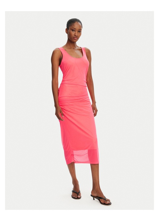 Rochie dama Patrizia Pepe, model 2A2944 J292 J4H7, culoare coral