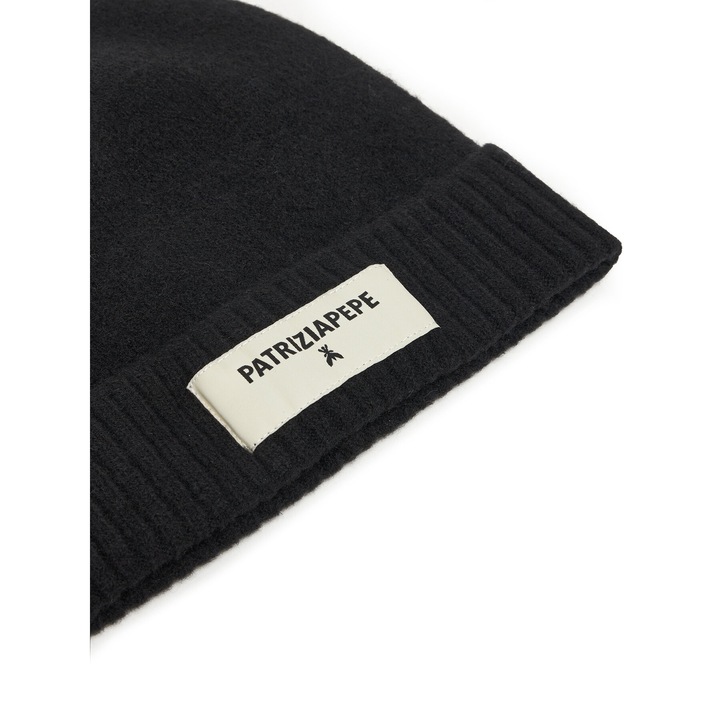 Caciula dama, Patrizia Pepe, neagra, One Size INTL