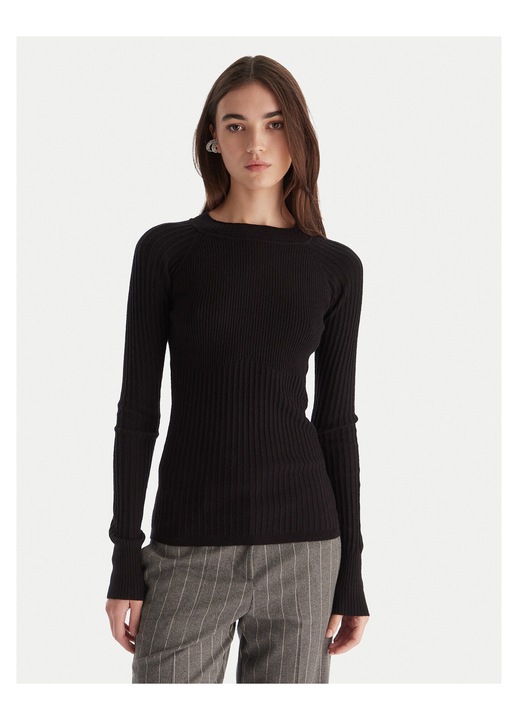 Bluza dama Patrizia Pepe, model 2K0337 K7S0 K103, culoare negru