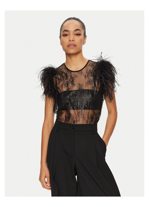 Bluza dama Pinko, poliamida, negru, XS INTL