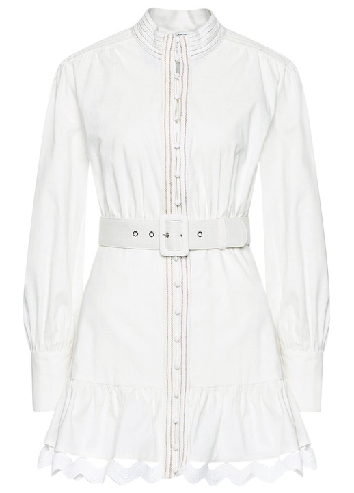 Rochie Camasa de dama Silvian Heach, alb, 42 EU