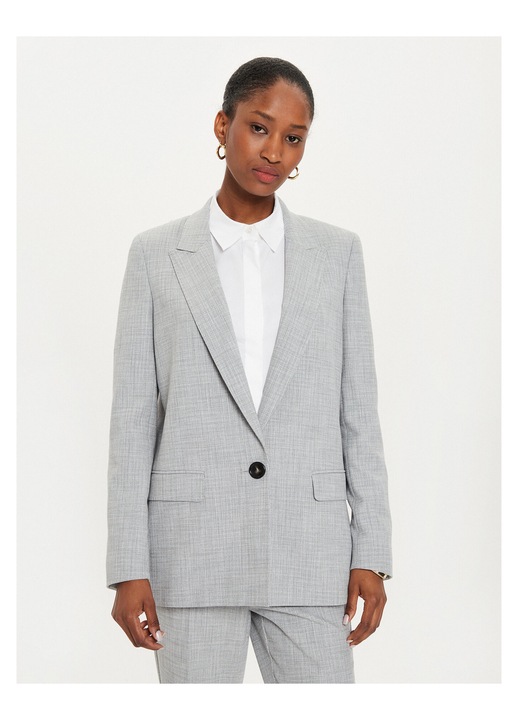 Sacou Femei, marella, 52% viscoza, 46% poliester, 2% elastan, 36 EU, Gri, 36 EU