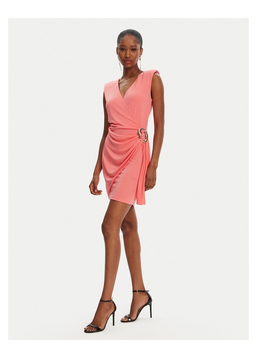 Rochie Patrizia Pepe, model PATRIZIA PEPE-2A2918 J280 R854, culoare coral