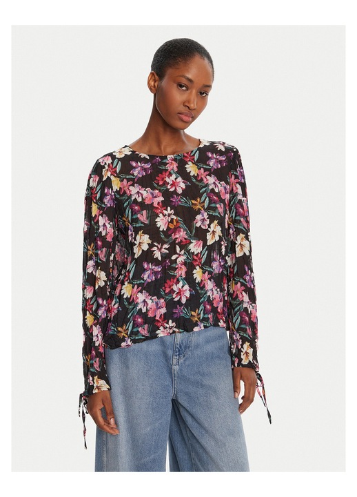 Bluza dama, Desigual Flori 25WWBW03, negru