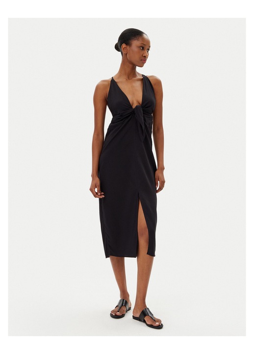 Rochie de vara, Ysabel Mora, negru, fabrica usoara