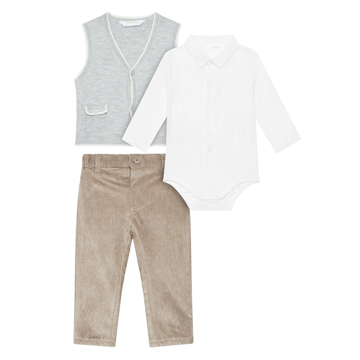 Compleu copii Mayoral, pentru baieti, din 3 piese, multicolor