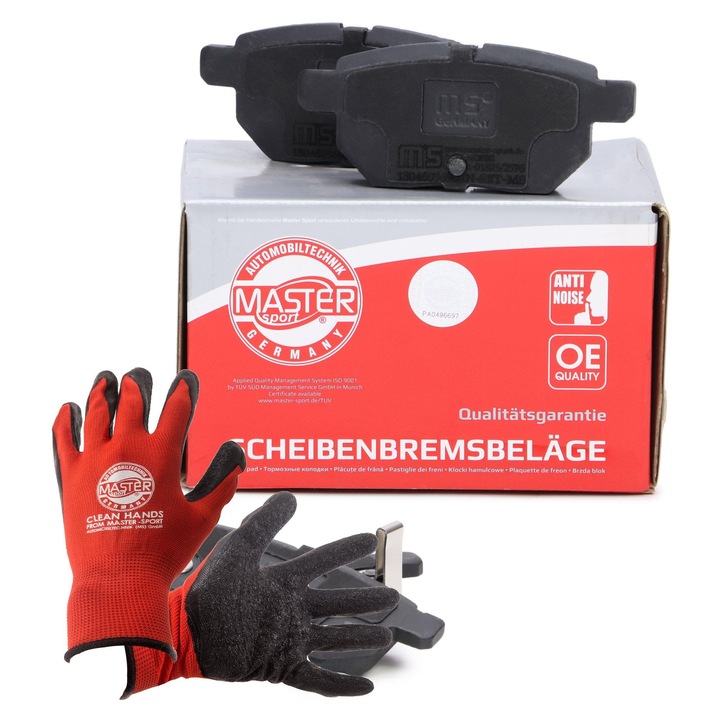 Fékbetét készlet, hátsó Master-Sport