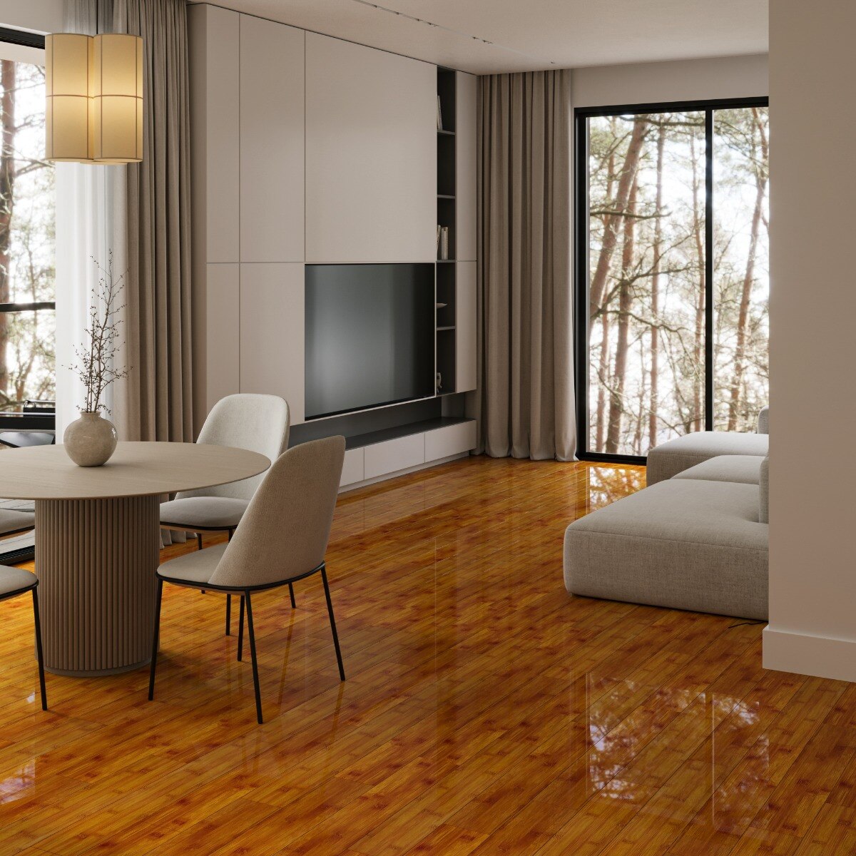 Parchet laminat Royal/Robust Glossy Bambus XL, 12.3 mm, clasa 31, AC3 -  eMAG.ro